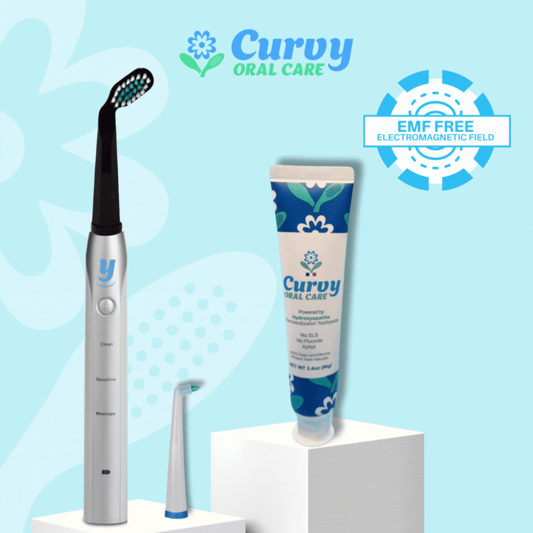 Combo Y Sonic Toothrbsuh + Curvy Toothpaste + EVA Travel Case