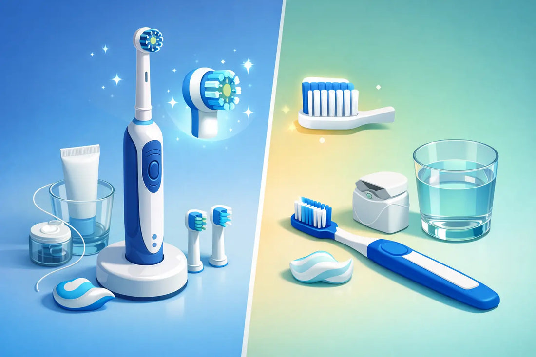 Electric Toothbrush Versus Manual Brushing