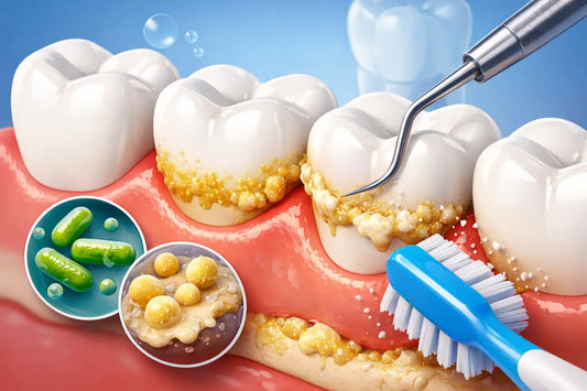 What Causes Plaque Near the Gumline to Build Up?