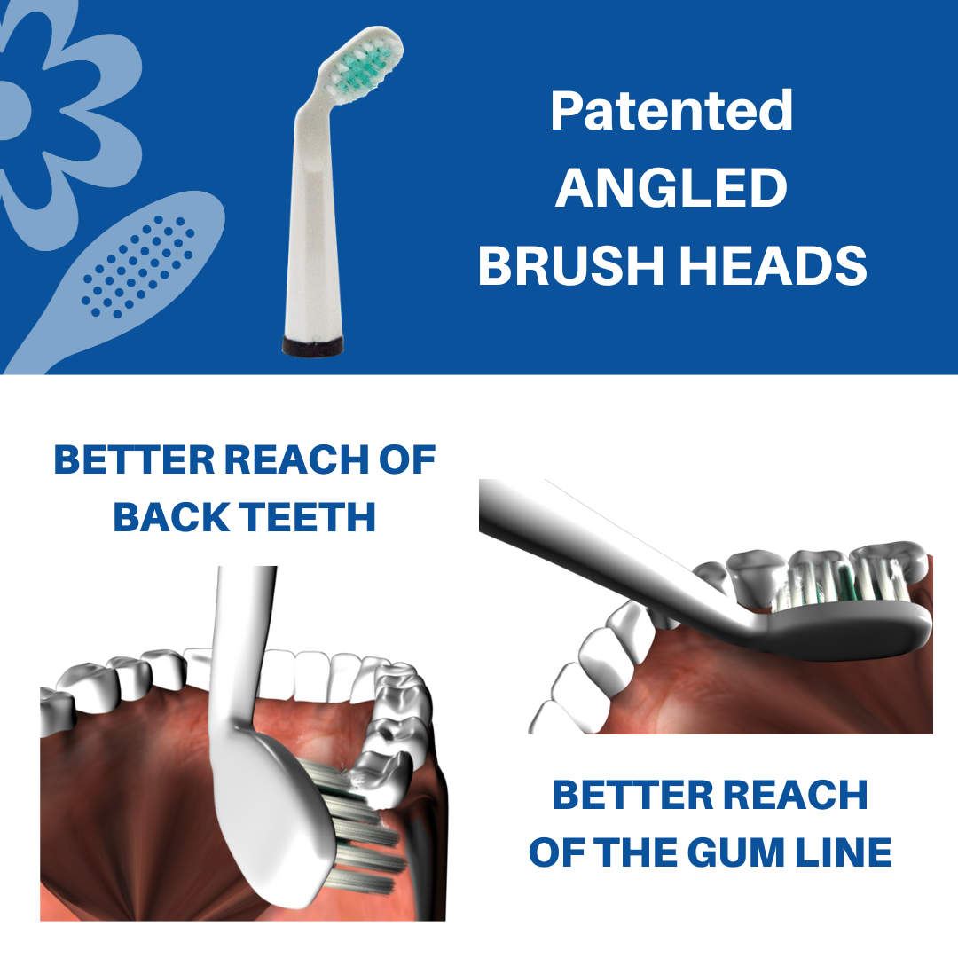 2 x Combo Y Sonic Toothrbsuh + 1 Curvy Toothpaste + 2 Travel Cases