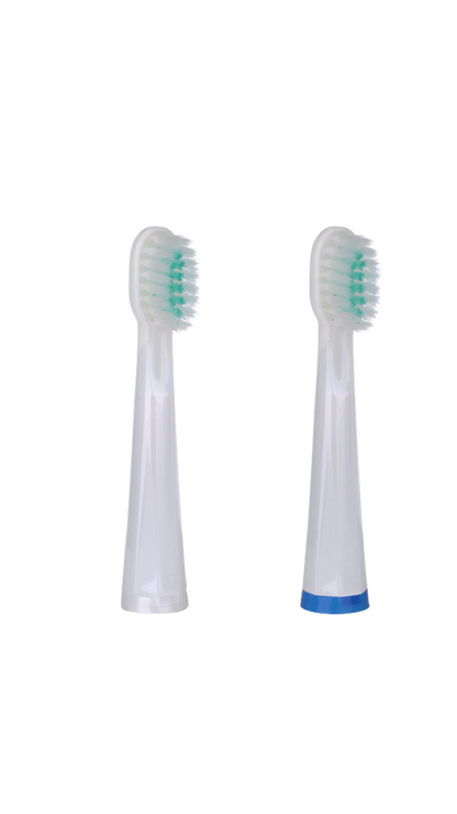 Replacement Toothbrush Heads STRAIGHT  - White