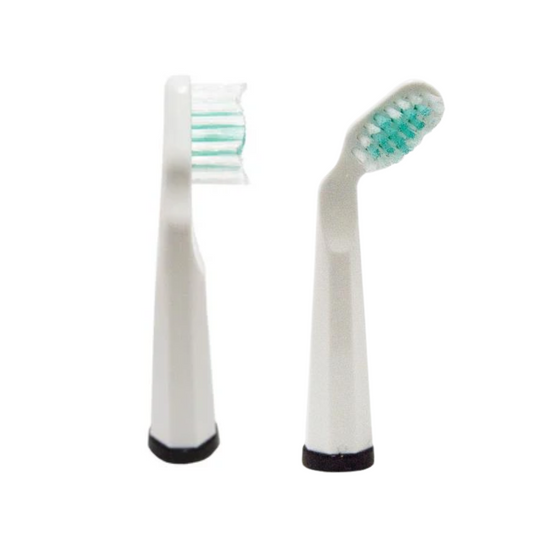 Replacement Toothbrush Heads X-Clean White  (Pack of 2)